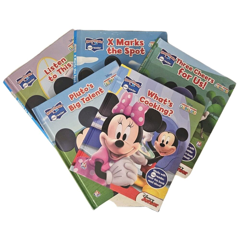 Disney Junior Story Me Reader Mickey Mouse Clubhouse Books 5 Pc Lot Hardcover